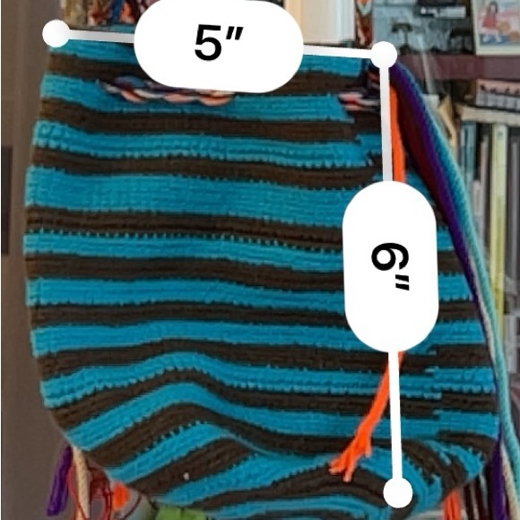 Handmade Woven Shoulder Bag - Picture 6 of 8